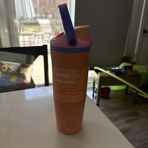 Owala FreeSip Sway Stainless Steel Water Bottle / 30oz / Color: Tangy Tango